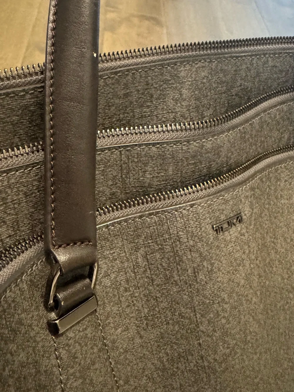 Tumi Nita Commuter Briefcase, Earl Grey